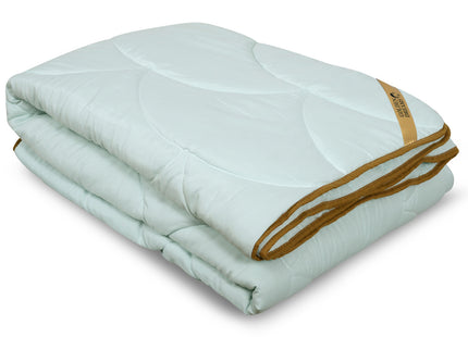 2-in-1 Dekbed - 140 x 200 cm - Seladongroen - Dekbed zonder overtrek - Anti Allergie & Ademend - All Year Dekbed - Zomerdekbed & Winterdekbed