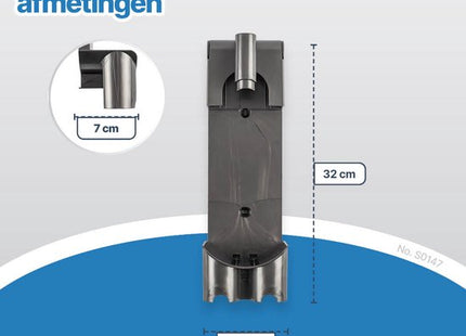 SQOON® Wandhouder Geschikt voor Dyson V7 & V8 Series – Vervangt 967741-01 - Laadstation