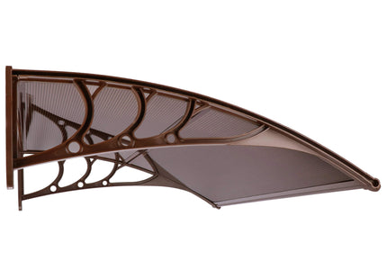 Deurluifel - Transparant - Kunststof - Uv - Bestendig - 120 x 80 cm - Bruin