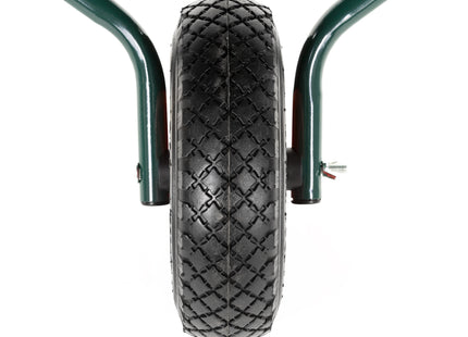 Kruiwagen | Opvouwbaar | Kruiwagenwiel | 50L | 30kg Draagvermogen | Groen