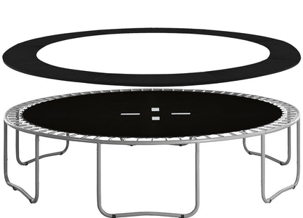Trampoline Rand | Ø 244 cm | Beschermrand Trampoline | Rond | Zwart
