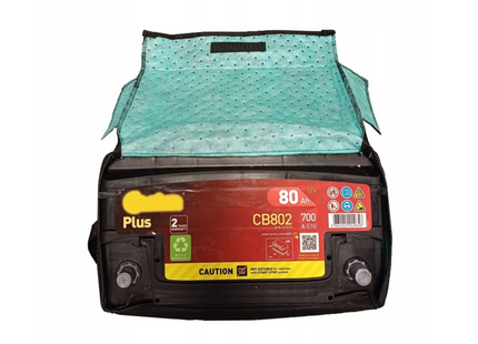 Accu Winterhoes - Hoes - Bescherming - Isolerend - Auto - Zwart - 29 x 20 x 18 cm - C