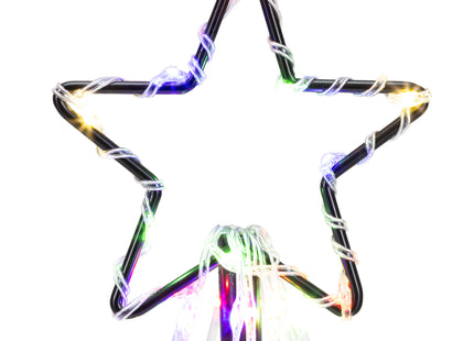 Kerstboom | Kerstdecoratie | Multicolor | Metaal  | 45 Cm | 80 Led