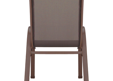 Tuinstoel | Tuinstoelen | Tuinstoel Buiten | Staal | Textiel | 4 Stuks