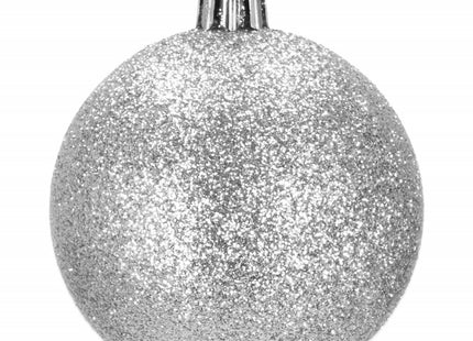 Kerstballen | 100 Stuks | Zilver Tinten