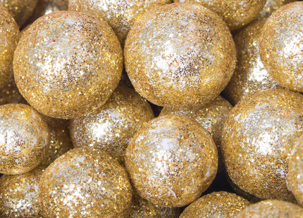 Kerstversiering - Piepschuimballen - Kerst - Kerstboomversiering - Goud - 20 g