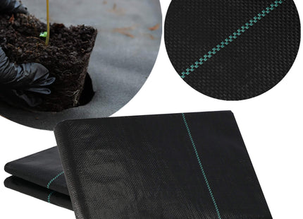 Worteldoek - Anti -Onkruid - Beschermfolie - 70g - 3,2X10 M - Zwart