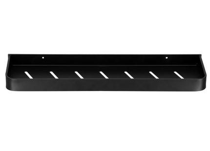 Doucherekje | Doucheplank | Aluminium | 50 cm | Zwart