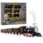 Springos® Speelgoedtrein - Stoomgeluid - Met afstandsbediening - 18 Delig