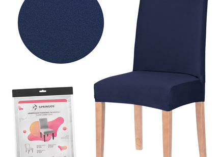 Stoelhoes - Voor Eetkamerstoelen - Met Stretch - Marineblauw