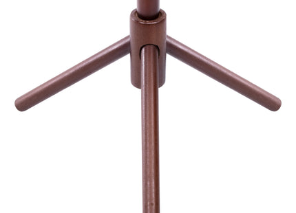 Staande Kapstok | Hout | 8 Haken | Donker Hout  | 175 cm