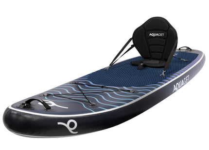 SUP Board - Opblaasbaar Paddle Board - Met Tas - Met Zitje -Inclusief Accessoires - Complete Set - Max. 180KG - 320x84cm - Meerkleurig