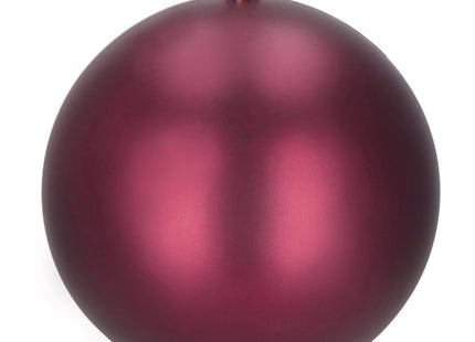 Kerstballen | 4 Stuks | 14 cm | Bordeaux
