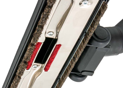 SQOON® Combi Zuigmond  Geschikt voor Miele, Bosch, Siemens & Panasonic - Natuurhaar & 2 wielen - Voor harde vloeren & tapijt - 35 mm