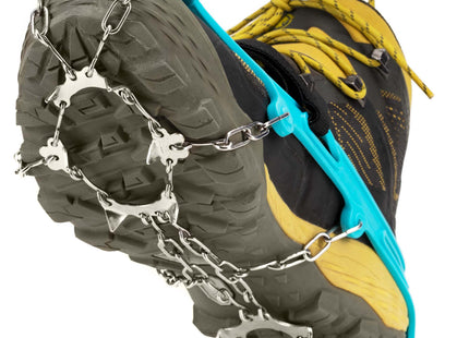 Sneeuwgripzolen - Sneeuwijzers - Spikes voor Schoenen - Anti Slip - Zilver - Zwart - 36 - 40