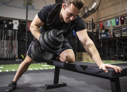 Dumbells - 20 KG - Thuis Sporten - Zwart