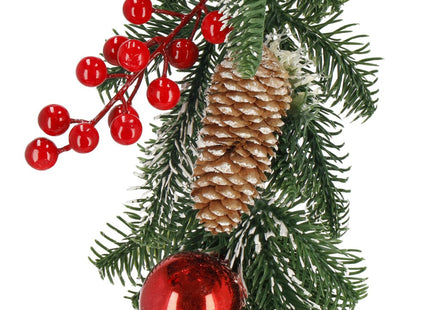 Guirlande | Kerstslinger Deluxe | 150 cm | Groentinten
