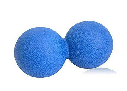 Massage Bal | Triggerpoint Bal | Peanut Ball | Lacrosse Bal | Massage | Blauw | 12 cm