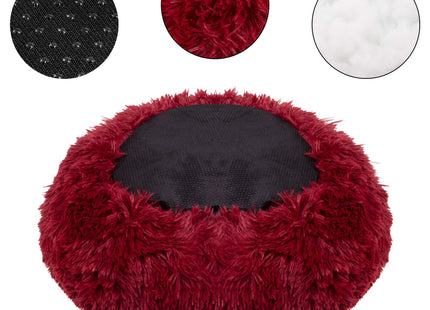 Hondenmand Donut | 40 cm | Rood