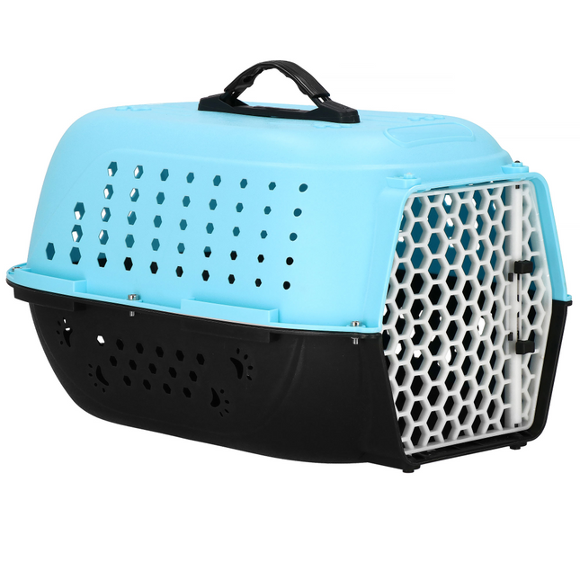 Springos Reismand | Reismand kat | Blauw/Zwart