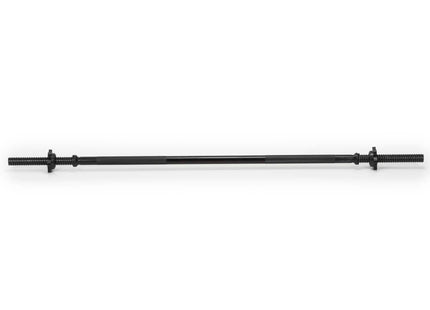 Actiget® Halterstang | Barbell |Staal | 120 cm | 25 mm | 2 Klemmen | Zwart