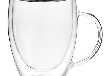 Dubbelwandig glas - Thermisch glas - Koffieglas - Thee glas - Warme en Koude dranken -300 ML