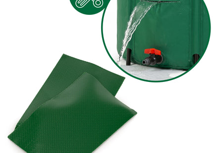 Regenton - Regenwatertank - Opvouwbaar - Met Kraan - 2 Kranen - 100 L