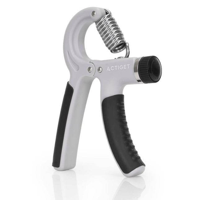 Actiget® Handtrainer | Handknijper | Verstelbaar | Grijs/Zwart | 20-50 Kg