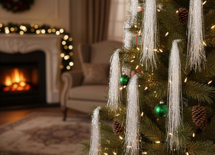 Engelenhaar - Kerstversiering - Kerstboom - Transparant - 100 cm - 120 Stuks