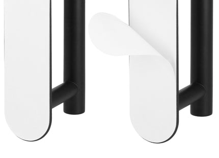 Keukenrolhouder | Hangend | 33,5 cm | Staal | Zwart