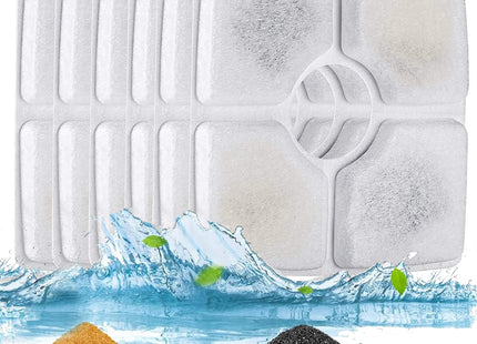 Filter Voor Waterdispencer - Vervanginsfilter - Drinkbak - 6 Stuks