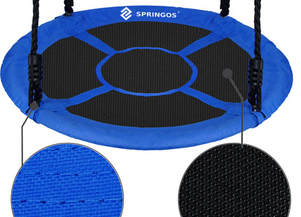 Nestschommel | Kinderschommel | Ø90 CM | Max 150 KG | Blauw