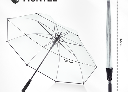 Transparante Paraplu - Doorzichtig - Stevig - Ø 130 cm