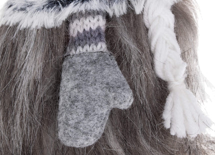 Kerstkabouter - Kerstdwerg - Kerstversiering - Vlechten - 30 cm