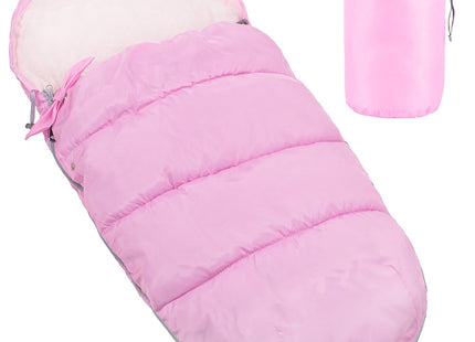 Voetenzak | Voetenzak Kinderwagen | Voetenzak Buggy | 90 cm | Roze