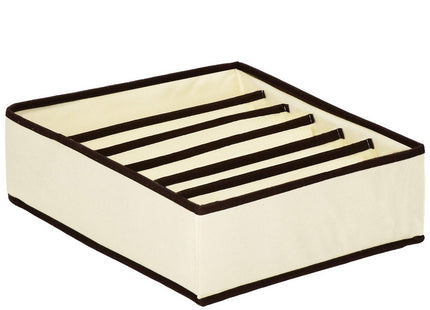 Lade Organizer Kast en Badkamer | 4 Stuks | Verschillende Afmetingen | Crème