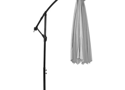 Parasol | Parasols | Kantelbaar | Met Ventilatie | Lichtgrijs | 290 cm