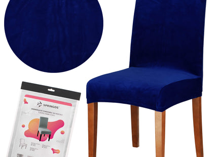 Stoelhoes - Voor Eetkamerstoelen - Met Stretch - Marineblauw