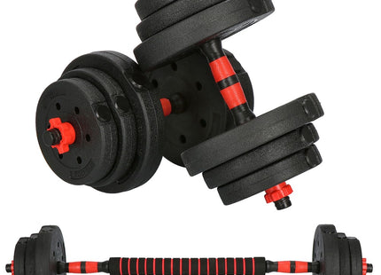 Dumbbell Set | 20 kg | Zwart/Rood