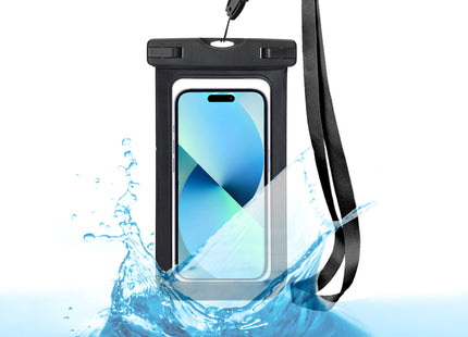 Waterdichte Telefoonhoes | Drybag | 20.5 x 11.5 cm | Transparant