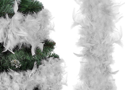 Kerstboa | Kerstslinger | 1.9 m | Grijs