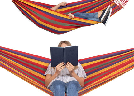 Hangmat | Extra Stevig | Meerkleurig | 200 x 150 cm
