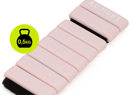 Pols- en enkelgewicht | 2 Stuks |  0.5 kg | Roze