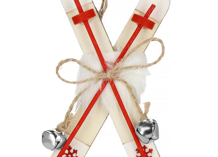 Kerstboomhanger | Ski's |  2 Stuks | 12.5 cm