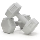 Dumbbell Set - 4 KG - Lichtgrijs - Oefengewichten