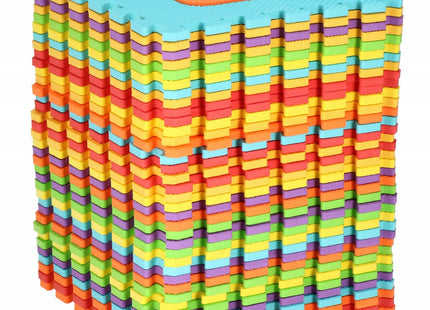Speelmat | Speelmat Foam | Puzzelmat | 36 Stukken | Letters & Cijfers | 172 x 172 cm | Multicolor