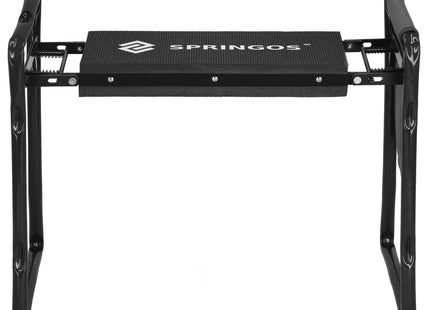 Kniebank - Tuinkruk - Werkbank - Tuinieren - Onkruid - Tuin gereedschap - Zwart