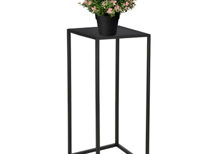 Plantenzuil | Plantentafel | Planten Etagère | Metaal Zwart | 60 cm