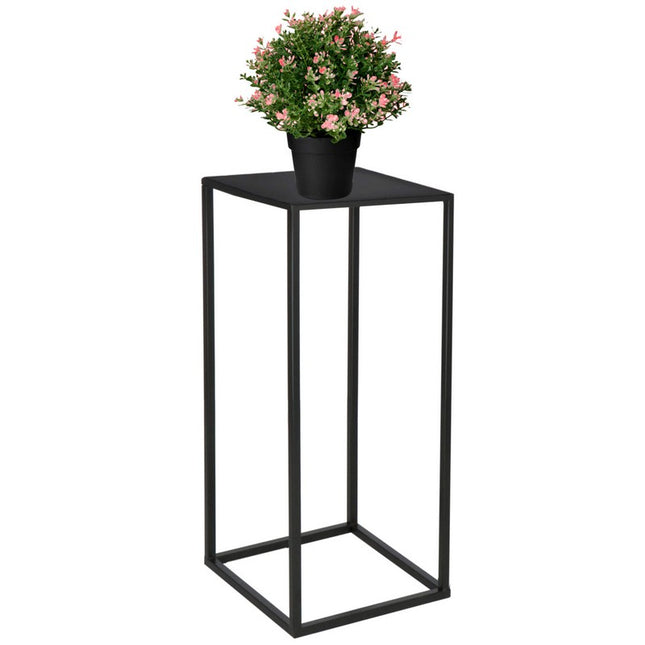 Plantenzuil | Plantentafel | Planten Etagère | Metaal Zwart | 60 cm