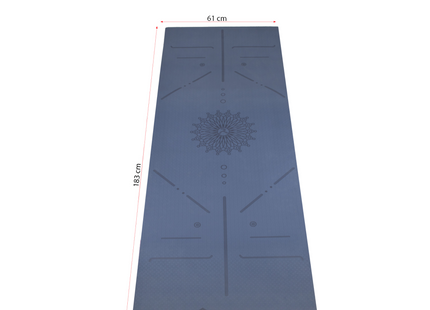 Yoga Mat | Extra Dik (6 mm) | Marineblauw